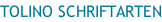 TOLINO SCHRIFTARTEN